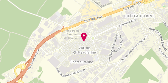 Plan de Jules & John, C.C Chateaufarine
Rue René Char, 25000 Besançon