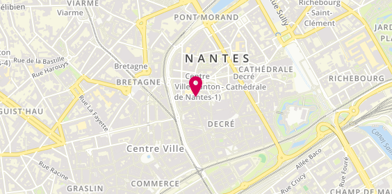 Plan de Dubrown, 12 Rue Saint-Léonard, 44000 Nantes