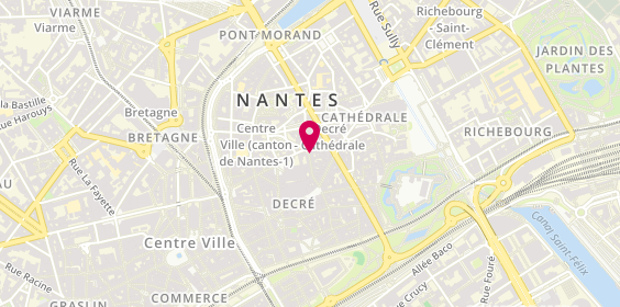 Plan de 17:45, 18 Rue de Briord, 44000 Nantes
