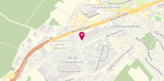 Plan de 3 Brasseurs, Rue René Char 2, 25000 Besançon