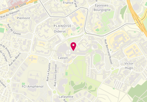 Plan de Planete Food, 24 avenue du parc, 25000 Besançon