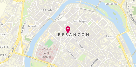 Plan de Bagelstein, 44 Grande Rue, 25000 Besançon