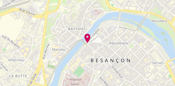 Plan de Bezac Food le Kebab de Battant 1, 1 Grande Rue, 25000 Besançon