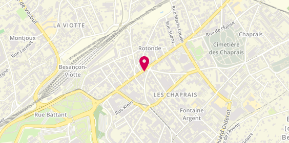 Plan de Les Délices de Fafa, 28 Rue de Belfort, 25000 Besançon