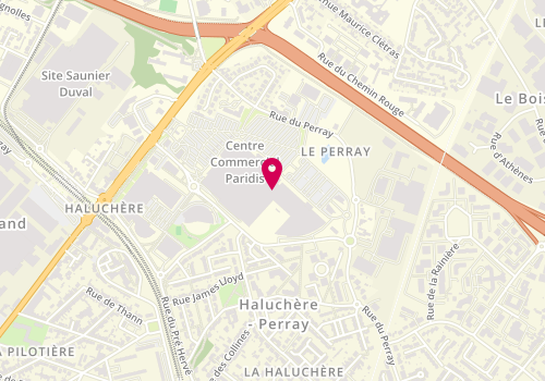 Plan de Sushi Shop, 14 Route de Paris Centre Commercial Paridis, 44300 Nantes