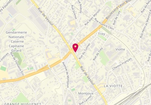 Plan de Serato, 48 Rue de Vesoul, 25000 Besançon