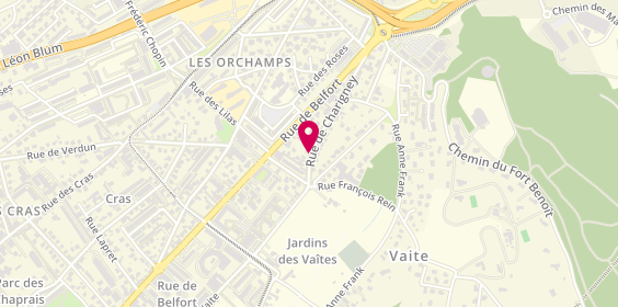 Plan de Flunch, Zone Aménagement Chateaufarine
Rue Rene Char, 25000 Besançon