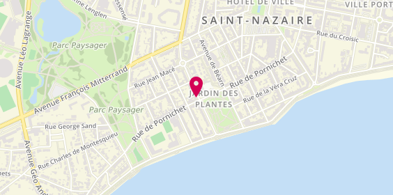 Plan de O Jardin Gourmand, 21 avenue Ferdinand de Lesseps, 44600 Saint-Nazaire