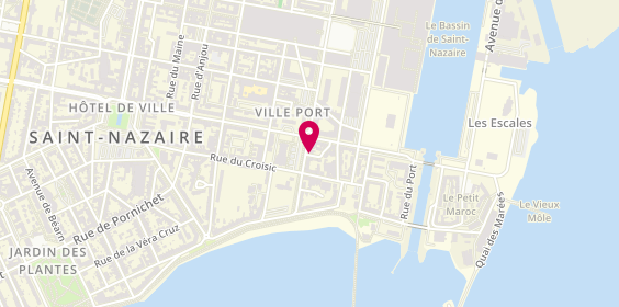 Plan de Insolitos restaurant portugais, Angle
22 Bis Rue Vincent Auriol
Rue de Saillé, 44600 Saint-Nazaire, France