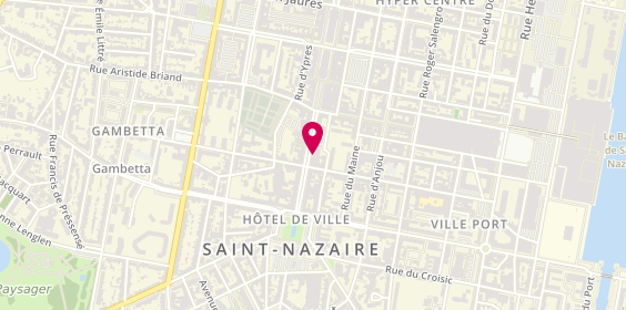 Plan de Le Tout Gourmand, 18 Avenue de la Republique, 44600 Saint-Nazaire