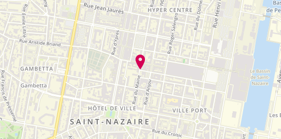 Plan de Au Pré Vert, 30 Rue du Maine, 44600 Saint-Nazaire