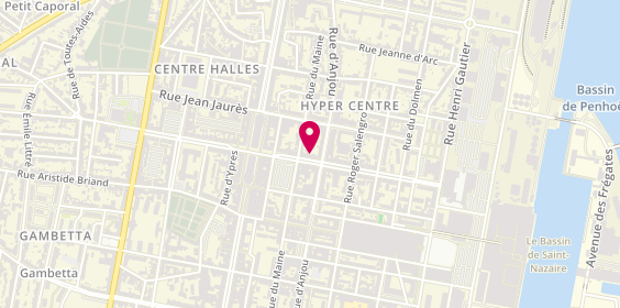 Plan de G la Dalle, 44 avenue Albert de Mun, 44600 Saint-Nazaire