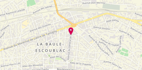 Plan de My Tacos, 120 avenue du Général de Gaulle, 44500 La Baule-Escoublac