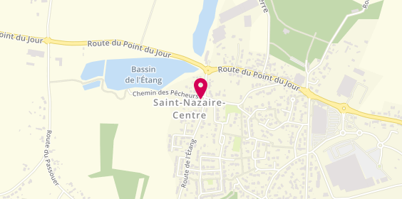 Plan de Les Méchouis de la Presqu'Ile, 2 chemin des Pêcheurs, 44600 Saint-Nazaire