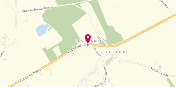 Plan de La Boulangerie, La Jalousie, 44470 Carquefou
