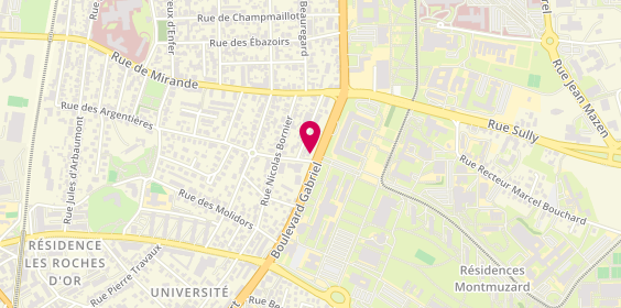 Plan de Kébab des Facultés, 19 Rue Louis Boulanger, 21000 Dijon