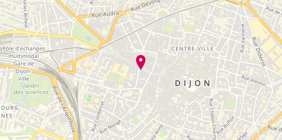 Plan de Mc Donald's, 36-38 Rue de la Liberté, 21000 Dijon