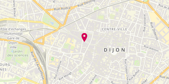 Plan de Mc Donald S, 38 Rue de la Liberte, 21000 Dijon