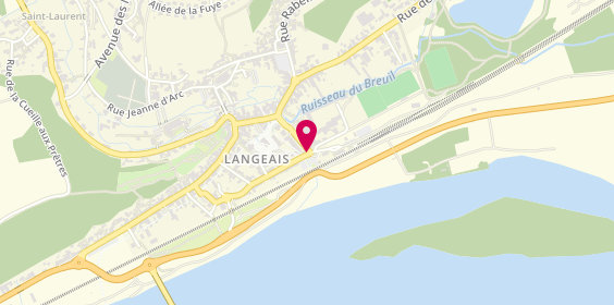 Plan de La Fringale, 20 place du 14 Juillet, 37130 Langeais