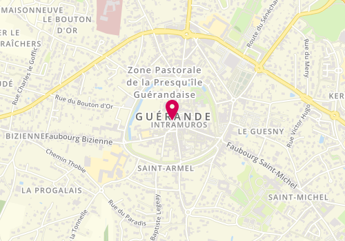 Plan de O Deli's, Rue Aristide Briand Angle Place du 8 Mai 1945, 44350 Guérande