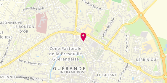 Plan de La P'tite Galere, 9 Boulevard Emile Pourieux, 44350 Guérande