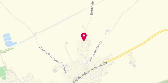 Plan de DEVAUX Philippe, 9 Route de Cromary, 25870 Vieilley