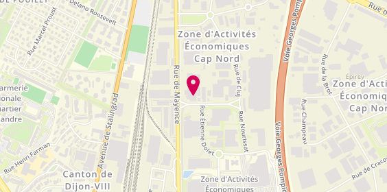 Plan de Class'Croute, 1 Rue Ernest Chaput, 21000 Dijon