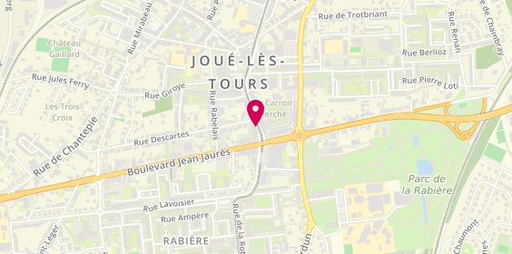 Plan de F.Y Distribution, 57 Rue Gamard, 37300 Joué-lès-Tours