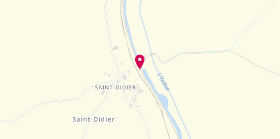 Plan de Yep & Pèt', 2 chemin de Halage, 58190 Saint-Didier