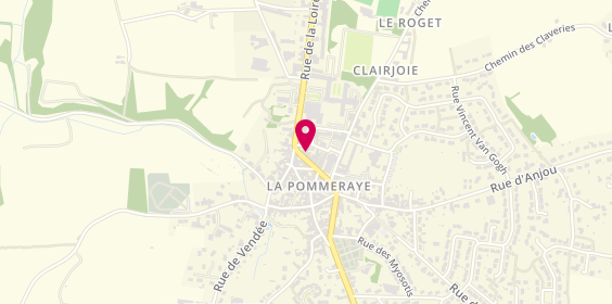 Plan de Ô'ptit Casse croûte, 16 Rue de la Loire, 49620 Mauges-sur-Loire