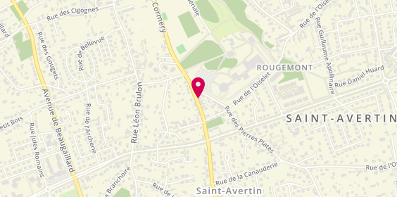 Plan de Régal Pizza, 144 Rue de Cormery, 37550 Saint-Avertin