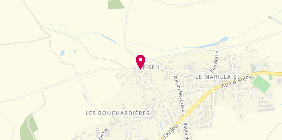 Plan de Food'lulu, 42 Rue des Gabelous, 49410 Mauges-sur-Loire