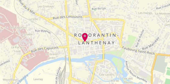 Plan de Le Bosphore, 9 Rue du 8 Mai, 41200 Romorantin-Lanthenay
