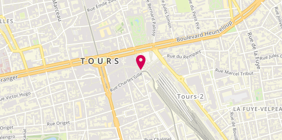 Plan de Mcdonald's, 39 Rue de Bordeaux, 37000 Tours