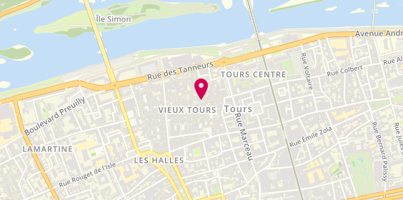 Plan de Le Habibi, 83 Bis Rue du Commerce, 37000 Tours
