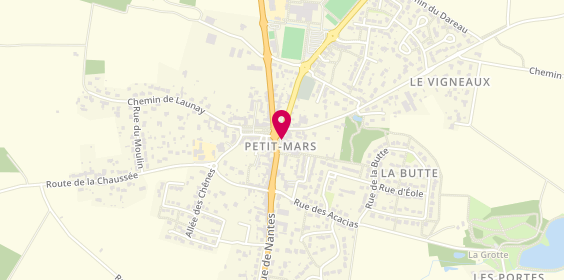 Plan de JM Pizzas PETIT MARS, 1 place Saint-Pierre, 44390 Petit-Mars