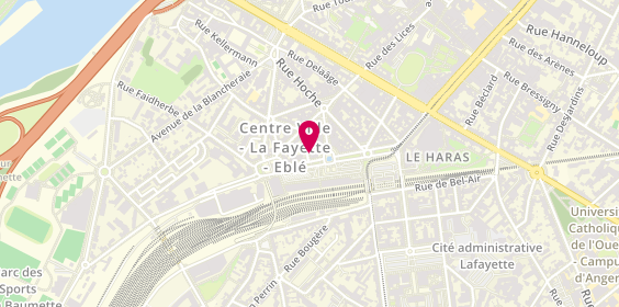 Plan de Iskender Kebap, 22 Ter avenue Denis Papin, 49100 Angers