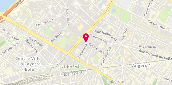 Plan de Chicken Street, 14 Rue Bressigny, 49100 Angers