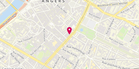 Plan de Mc Donald's, 6 Bis Boulevard Marechal Foch, 49100 Angers