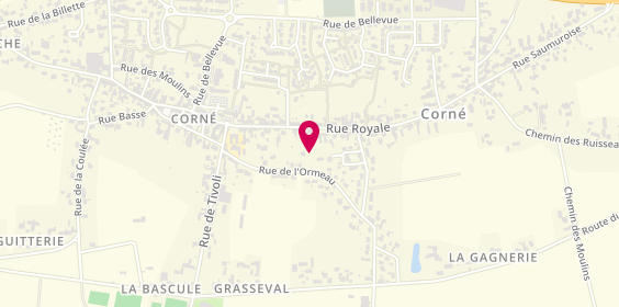 Plan de Tout Feu Tout Flamme (Traiteur Fouacier), 21 Rue de l'Ormeau, 49630 Loire-Authion