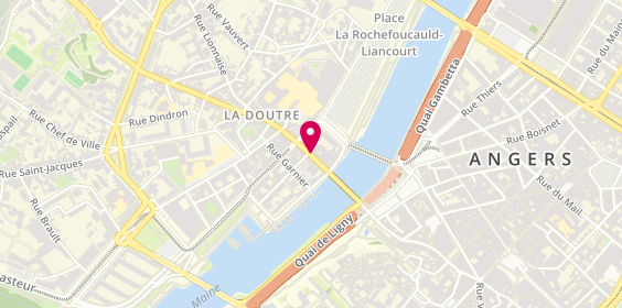 Plan de Le Regal de la Doutre, 22 Rue Beaurepaire, 49100 Angers