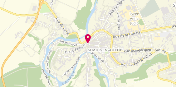 Plan de Le Saint Vernier, 13 Rue Févret, 21140 Semur-en-Auxois