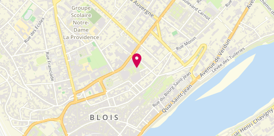 Plan de Mr Croque, 12 place Jean Jaurès, 41000 Blois
