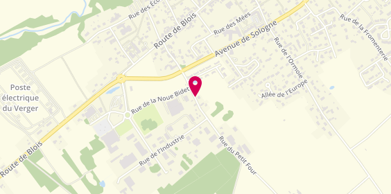 Plan de Le Kiosque A Pizza, Rue Petit Four, 41220 Saint-Laurent-Nouan