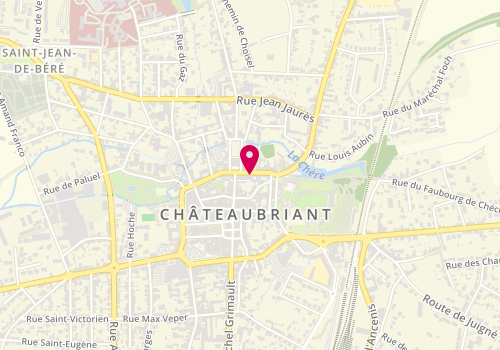 Plan de Le Royal Kebap Restaurant, 11 Rue du 11 Novembre, 44110 Châteaubriant