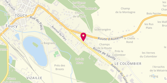 Plan de Eleven Avenue, 11 avenue du Général de Gaulle, 89130 Toucy