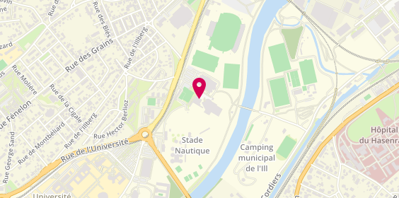 Plan de La Plage, 51 Boulevard Charles Stoessel, 68200 Mulhouse