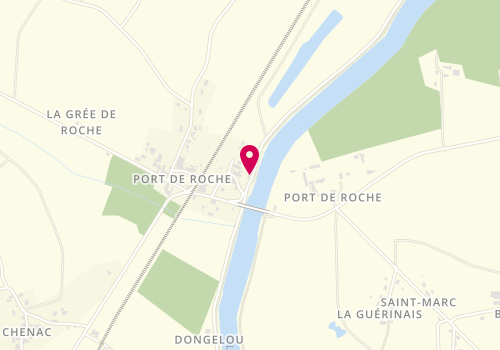 Plan de Au Menu Fretin, 65 Port de Roche, 35660 Langon