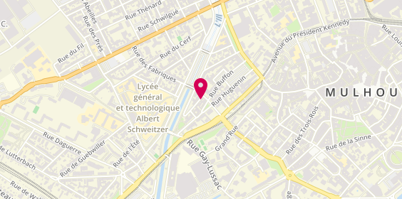 Plan de Inter Frites, Rue Paul Schutzenberger, 68200 Mulhouse