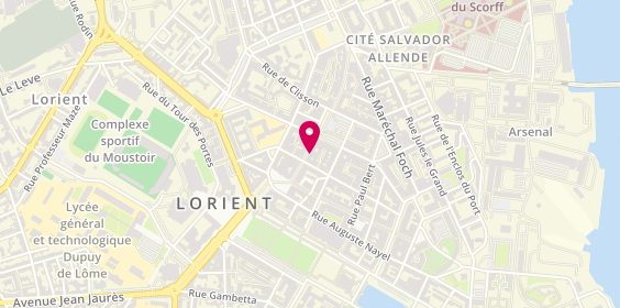 Plan de GOMU, 15 Rue de l'Assemblée Nationale, 56100 Lorient